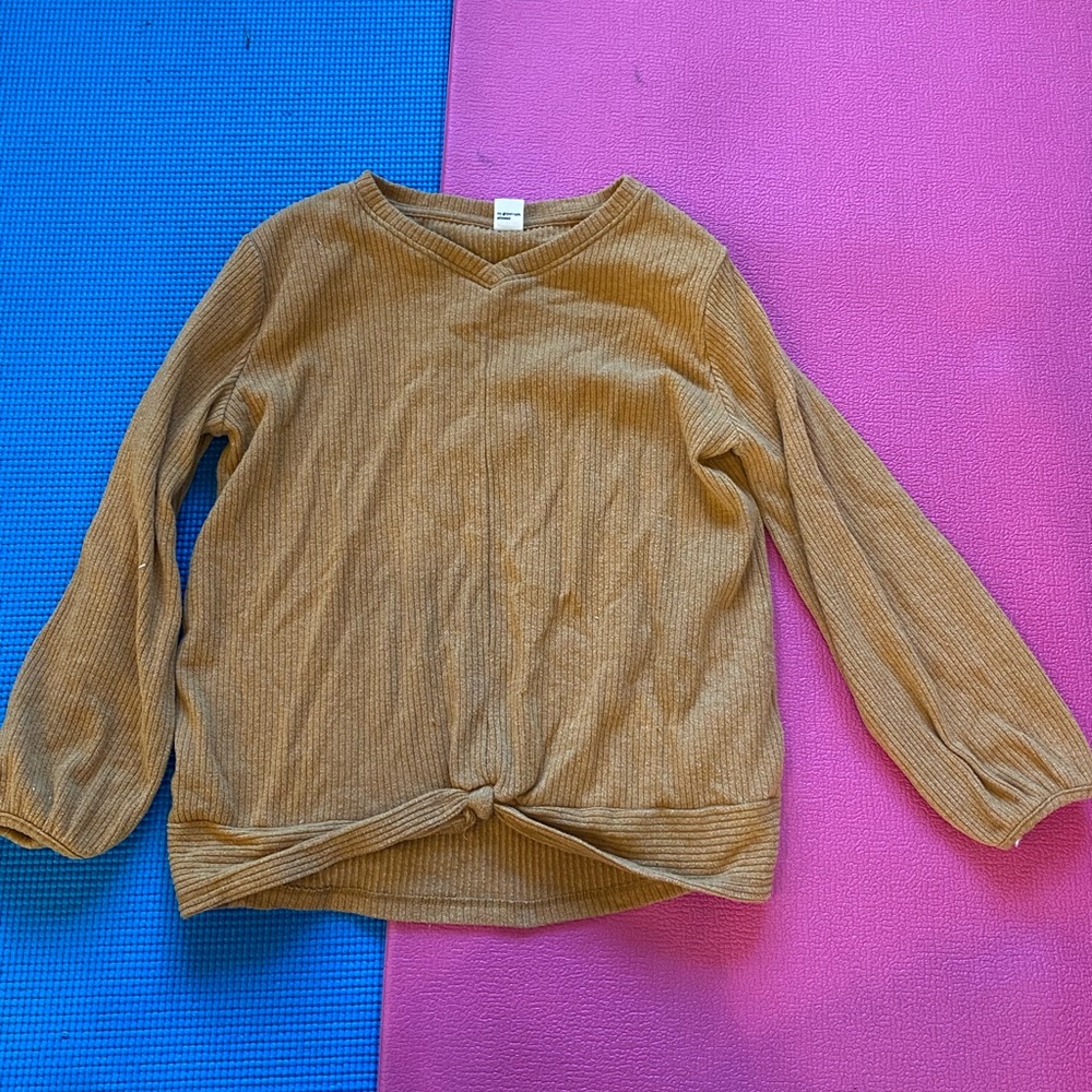 Cozy Tan Kids Top